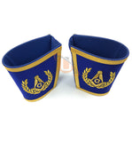 Masonic Blue Lodge Master Mason Apron Set Apron,Collar gauntlets (Cuffs) - kitchcutlery
 - 7