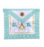 Master Mason Groussier French Rite Square and compass MB Apron
