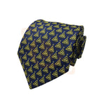 New Design Masonic Royal Arch Tie with Gold Triple Tau Freemasons Necktie Unique_Regalia