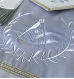 Blue Lodge Past Master Apron white