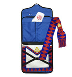 Masonic Regalia Royal Arch Companion Apron,Masonic Case,Sash,Gloves Set
