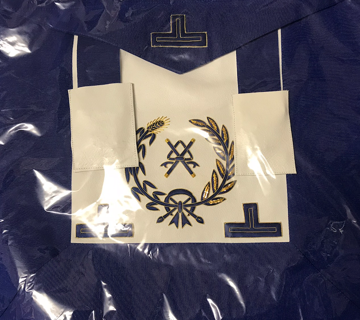 Craft Grand Director of Ceremonies full dress Apron and Collar Set