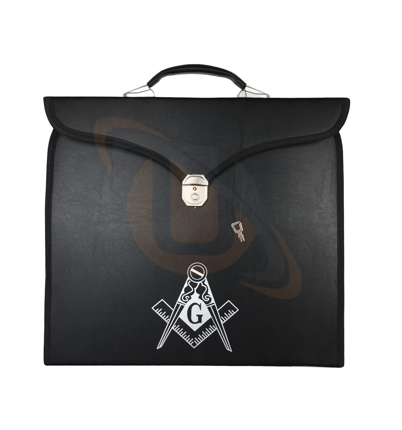 NEW Masonic Regalia Apron Case with Printed Square Compass & G - kitchcutlery
 - 1