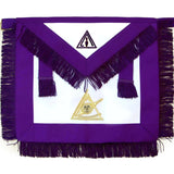 Masonic PTIM Past Thrice Illustrious Master Hand Embroidered Apron