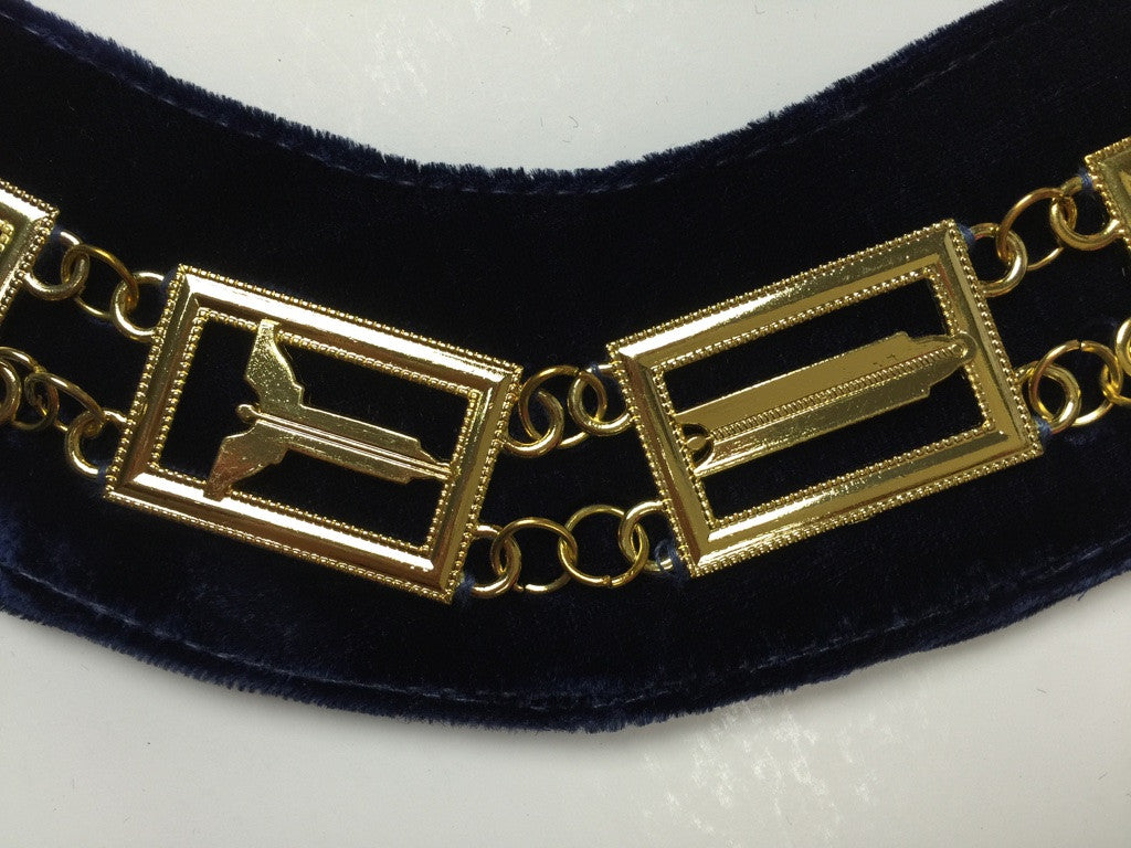 MASONIC BLUE LODGE CHAIN COLLAR - kitchcutlery
 - 4