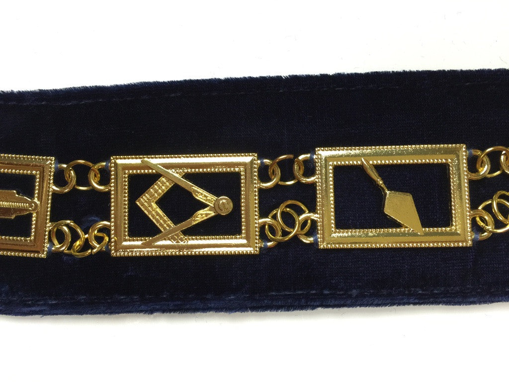 MASONIC BLUE LODGE CHAIN COLLAR - kitchcutlery
 - 5