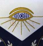 Masonic Grand Lodge Past Master Apron Gold Hand Embroidery Apron