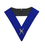 Masonic Blue Lodge Officers Collar Set of 11 Machine Embroidery Collars - kitchcutlery
 - 3