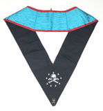 MEMPHIS MISRAIM OFFICER COLLARS Machine Embroidery Set - Set of 9 Collar