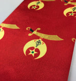 Masonic Shriner Emblem necktie Unique_Regalia