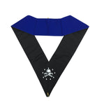 Masonic Blue Lodge Officers Collar Set of 11 Machine Embroidery Collars - kitchcutlery
 - 4