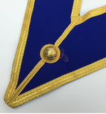 Craft Provincial full-dress and undress Apron with Blue Rosettes and Collars Set Unique Regalia