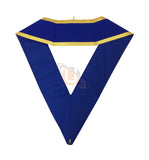 Craft Provincial Full dress Apron with blue Rosettes and Collar SetUnique_Regalia