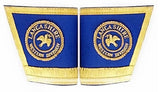 Masonic Personalised Handmade Embroidery Cuffs/Gauntlets