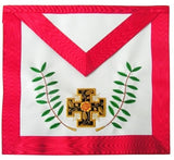 Masonic AASR - 18th degree - Knight Rose-Croix - Patted cross + acacia twigs