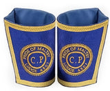 Masonic Gauntlets Cuffs - Embroidered