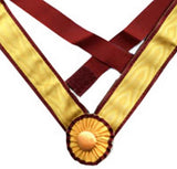 Order Of The Secret Monitor - Grand - Past Rang Collarette with Rosette
