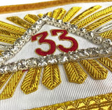 Masonic Regalia Rose Croix 33rd Degree Sash