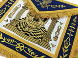 Custom Design Skull Pillars Masters Carpet Machine Made Apron Gold