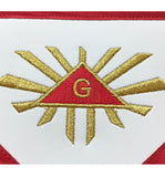 Masonic Blue Lodge worshipful Master Mason Apron and sash set - kitchcutlery
 - 3