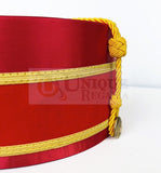Masonic A.A.S.R. 32nd Degree Double Headed Eagle Scottish Rite Cap-Crown Hand Embroidery Red