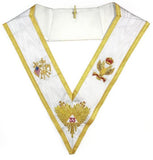 Rose Croix 33rd Degree Hand embroidered Apron 