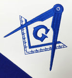 Copy of Masonic Blue Lodge Master Mason Apron Machine Embroidery Blue - kitchcutlery
 - 2