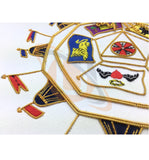 Masonic SCOTTISH RITE 32nd Degree Apron Hand Embroidery Master of Royal Secret - kitchcutlery
 - 3