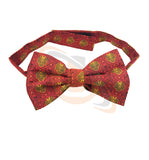Rose Croix Scottish Rite 32nd Degree necktie bow Tie and pocket square Set Red Unique_Regalia