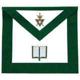 Allied Masonic Degree AMD Hand Embroidered Officer Apron - Unique Regalai