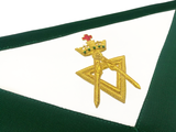 Allied Masonic Degree AMD Member Hand Embroidered Apron Unique Regalia