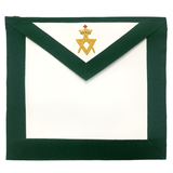 Allied Masonic Degree AMD Member Hand Embroidered Apron Unique Regalia