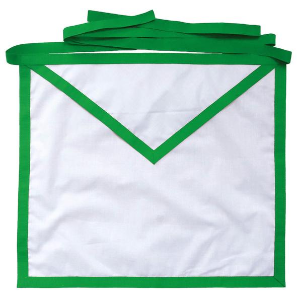 vAllied Masonic Degree AMD White Cotton Duck Cloth Member Apron Unique Regalia