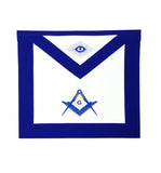 Masonic Blue Lodge Master Mason Apron Machine Embroidery Blue - kitchcutlery
 - 1
