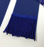 Copy of Masonic Blue Lodge Master Mason Apron Machine Embroidery with Fringe Blue - kitchcutlery
 - 3
