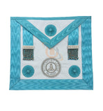 Master Masons Apron with Lodge Badge (Lambskin)