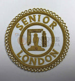 Craft Senior London Grand Rank Handmade Embroidery full-dress Badge