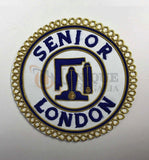 Masonic Craft Senior London Grand Rank Provincial full-dress or Undress Apron and collar Set Unique Regalia