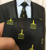High Quality Allied Degree Masonic Tie-unique regalia