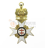 Knight Templar Past Preceptor Jewel