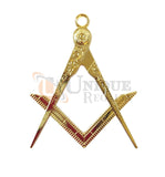 Masonic Square Compass Jewel