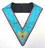 High Quality Masonic Memphis Misraim Officer's collar Machine Embroided