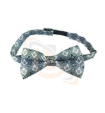 Masonic 100% Silk Woven Craft Bow Tie with Square Compass Green Unique_Regalia 