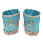 Masonic Personalised Handmade Embroidery Cuffs/Gauntlets Unique Regalia