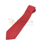 Masonic Royal Arch Red Tie new design Triple Taus Red  Unique_Regalia