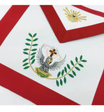 Masonic Rose Croix 18th Degree Apron, Gauntlets and Collar Set - kitchcutlery
 - 2