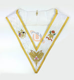 Masonic Rose Croix 33rd Degree Apron, Gauntlets and Collar Set - kitchcutlery
 - 4