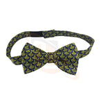 Masonic Regalia 100% Silk woven Bow Tie with Square Compass & G