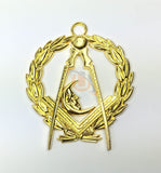 Masonic Grand Junior Deacon Jewel with wreath