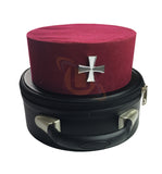 Masonic Knight Templar KT Cap/Hat with Red Cross - kitchcutlery
 - 3